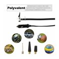 thumbnail image 4 of Compresor de aire portátil Inflador de neumáticos digital de 12 V Bomba automática con luz LED, 3 adaptadores de boquilla, cable de 3 m, 4 of 5