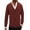 Red, variant on Bcfgryg Men's Autumn And Winter Solid Color Button Casual Loose Knit Cardigan Men's Lightweight Jacket Black L