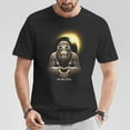 thumbnail image 2 of Solar Eclipse 2024 Bigfoot Graphic Tee Unisex Adult Cotton April 8 Total Eclipse Shirt for Astronomy Enthusiasts, Size L, Color Black, 2 of 4