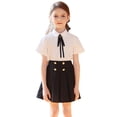 thumbnail image 3 of Miaoju Girls Pleated Plaid Skirt High Waisted A-Line Skater School Uniform Skirts for Casual Holiday, 3 of 6