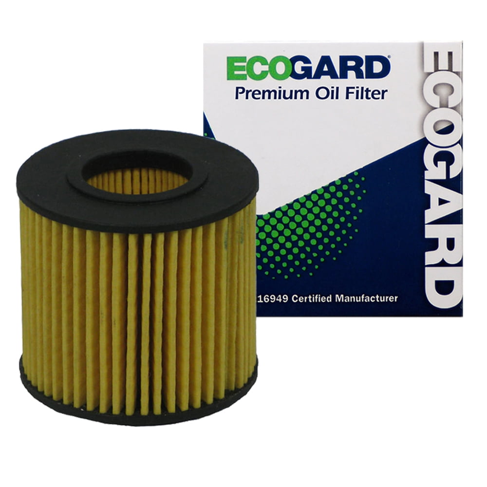 ECOGARD X6311 Premium Cartridge Engine Oil Filter for Conventional Oil Fits Toyota Corolla 1.8L