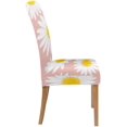 thumbnail image 3 of Funda Protectora para silla ABPHQTO Flores de margaritas juego de 1, 3 of 4