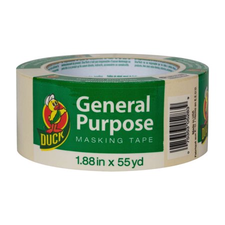 Duck Brand General Purpose Masking Tape, 1.88" x 55 yds