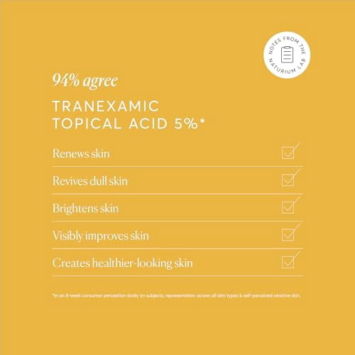 Naturium Tranexamic Topical Acid 5% Jumbo, Face & Skin Care with Kojic Acid, Niacinamide & Licorice Root, 2 fl oz