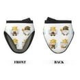 thumbnail image 2 of Pofeuu Gnomes Honey Bee Print Thickened Mini Silicone Oven Mitts Heat Resistant, Rubber Oven Mitt Gloves, Finger Pinch Grips, Pot Holder, Silicone Potholder, 2 of 7