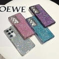 thumbnail image 5 of for Samsung Galaxy S25 Ultra Glitter Case, Shockproof Cute Bling Sparkle Cover Sequin Diamond Shiny Camera Protector Girls Women Soft Electroplated Protective Phone Case for S25 Ultra, Purple, 5 of 8