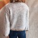 thumbnail image 4 of Ailaofu Long Sleeve Loose Top Women Round Neck Pullover Solid Color Knit Sweater, 4 of 6