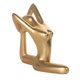 thumbnail image 2 of 2 Unids Meditación Yoga Pose Estatua Estatuilla Decoración Del Hogar Resina Pequeña Yoga Escultura para Estante Oficina Habitación Espiritual Gabinete Color Dorado estilo 4 Sunnimix Figura de estatua de postura de yoga, 2 of 8