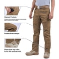 thumbnail image 4 of CHOK Relaxed Work Cargo Pants Mens Pant Black Size 34×30, 4 of 8