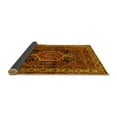 thumbnail image 2 of Ahgly Company Indoor Round Persian Yellow Traditional Area Rugs, 5' Round, 2 of 4