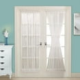 thumbnail image 3 of Warm Home Designs 2 40 W x72 L White French Door Panels. A White 40 x 72, 3 of 6