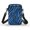 Blue Black Zebra Stripes, variant on Psesaysky Double Layer over Shoulder Bag for Travel Hiking, Polyester with Adjustable Strap Mini Crossbody Cellphone Bag, Red Polka Dot Print