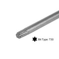 thumbnail image 4 of Uxcell Brocas de destornillador Torx magnéticas, vástago hexagonal S2 herramienta eléctrica T30, 4 of 4