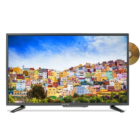 Sceptre 32" Class HD (720P) LED TV (E325BD-S) with Built-in DVD