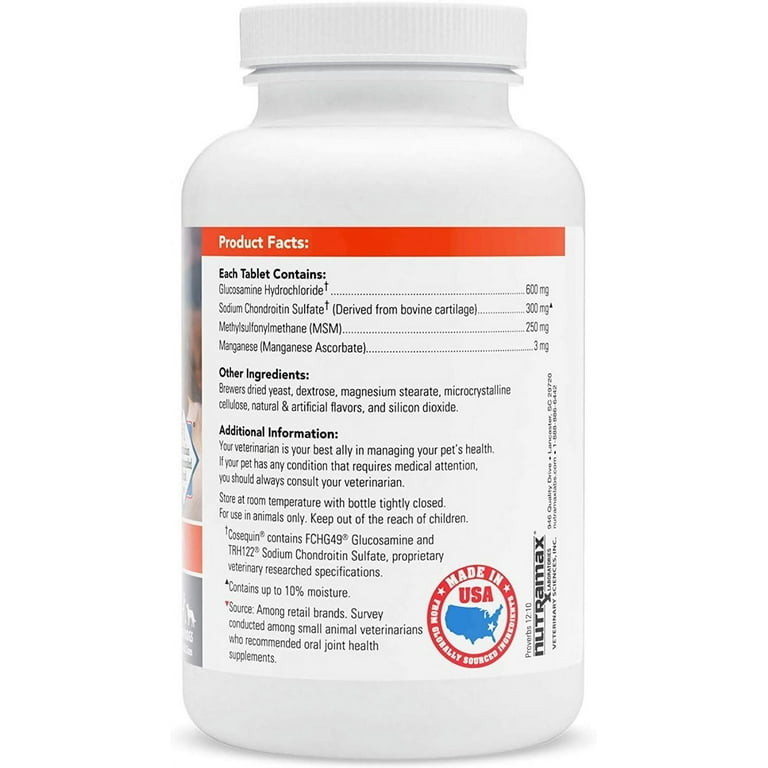 本日限定値下げ！新品　motto_dog 01 / X motto_kuma Nutramax Cosequin Maximum Strength Joint Health Supplement