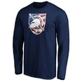 thumbnail image 2 of Men's Navy Army Black Knights Banner Wave Long Sleeve T-Shirt, 2 of 3