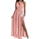 thumbnail image 1 of WILLBEST Vestidos para Mujer Verano Vestido de Noche Largo de Un Hombro para Mujer Vestido de Verano de Moda Vestido de Fiesta Festivo con Abertura Grande​​, 1 of 3