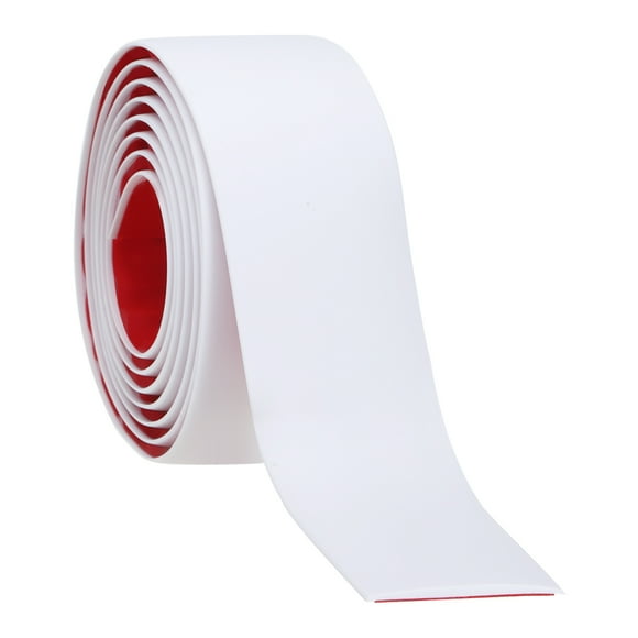 Uxcell Self Adhesive Floor Transition Strip 6.6 Ftx2" Vinyl Flat Divider Flooring White