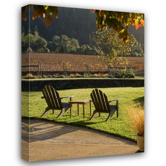 Rita Crane 28x37 Gallery Wrapped Canvas Wall Art Titled - Autumn Glow II