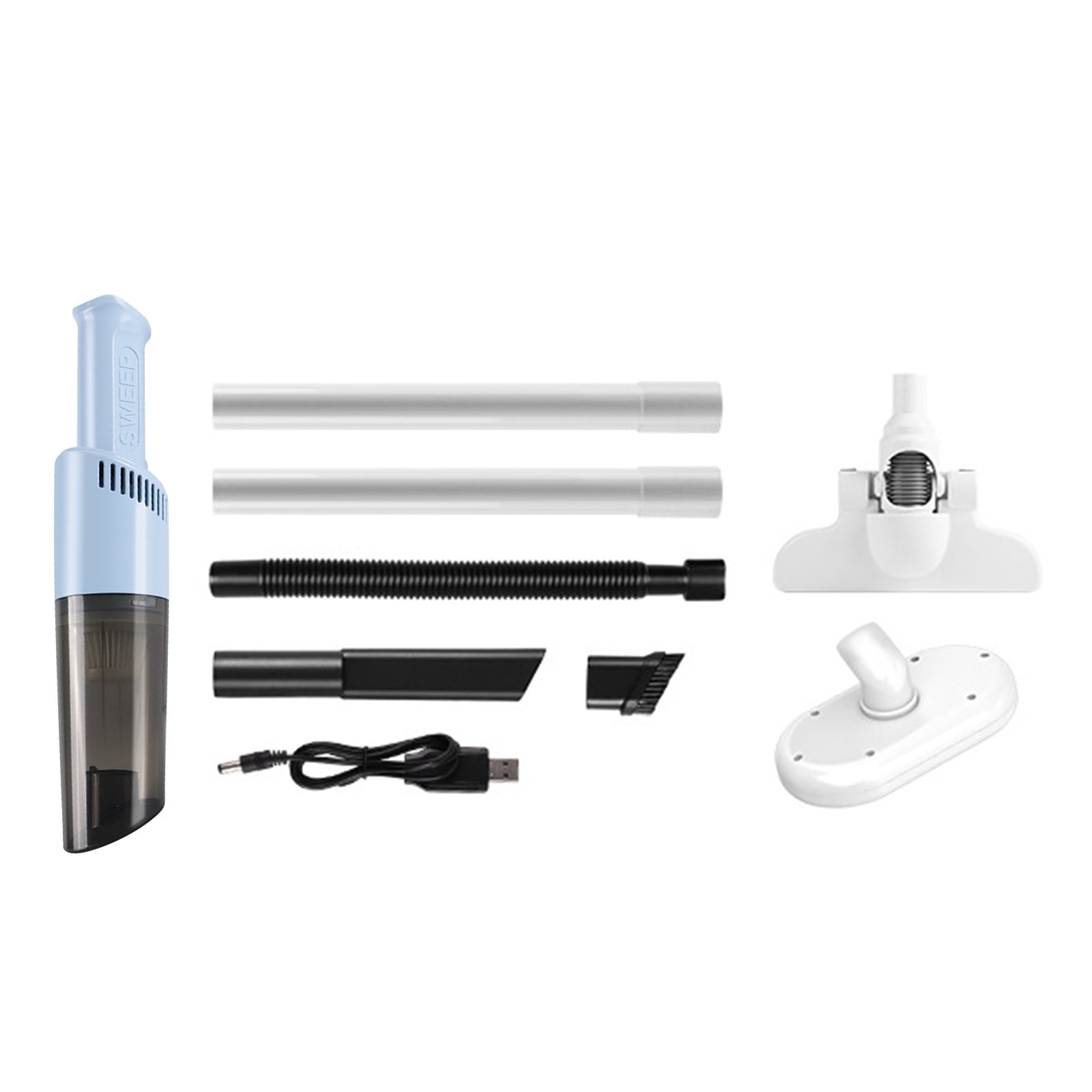 BZPIZ Home Clearance Handheld Vacuum 60 Mins Runtime Self-Standing Vacuum Cleaners for Home, Stick Vacuum with Charging Dock Station Removable Battery for Hard Floor Carpet