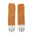 thumbnail image 2 of Douhoow Women Fleece Socks Winter Thick Warm Cat Claws Floor Socks, 2 of 8
