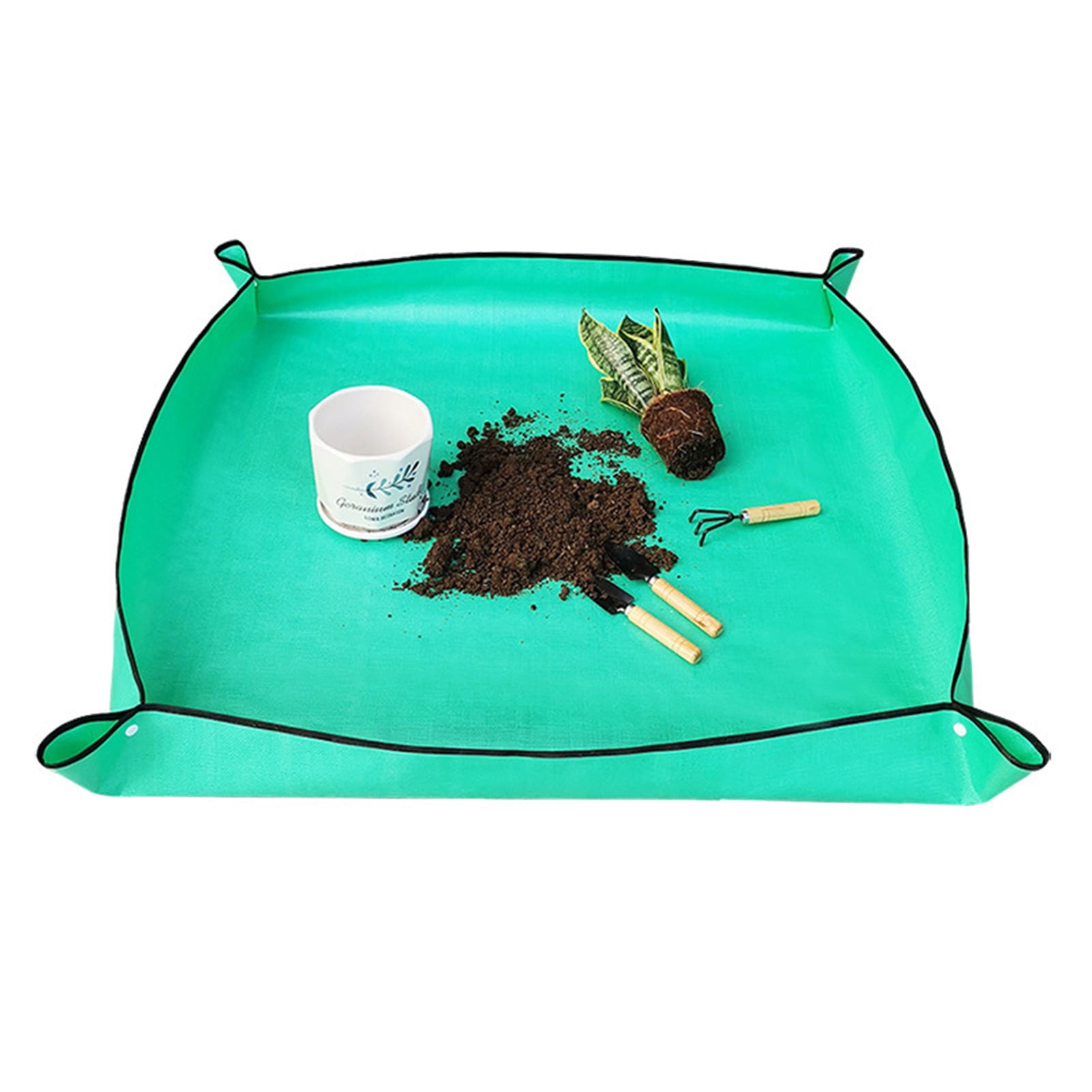 huoge Plant Repotting Mat for Pots Waterproof Potting Mat 2Pcs