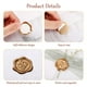 thumbnail image 4 of 50 Adhesivos de Sello de Cera Dorada con Inicial A Yoption, 4 of 7