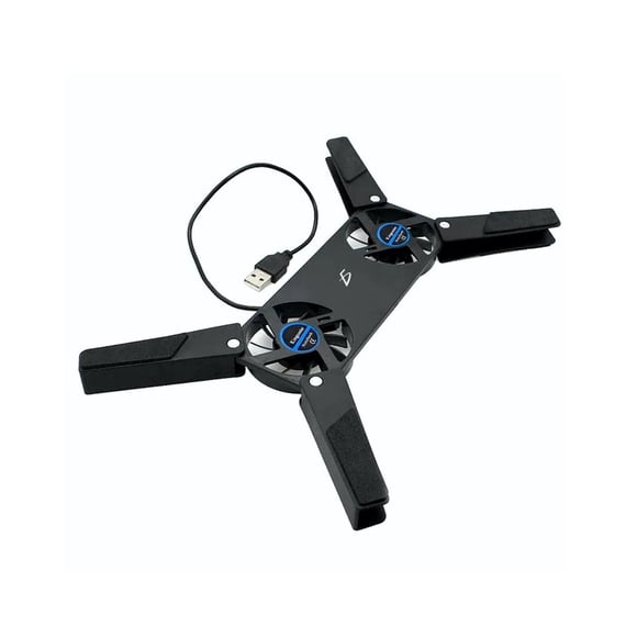 Base Enfriadora Elegate Con 2 Ventiladores USB para Laptop