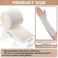 thumbnail image 2 of Cotton Stockinette Cast Sleeve with Elastic Roll Wrap for Support and Comfort, 2 of 5