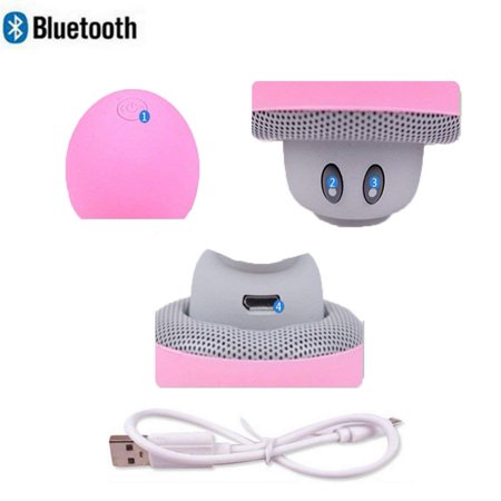 Wireless Portable Mini Mushroom Bluetooth Speaker Built In