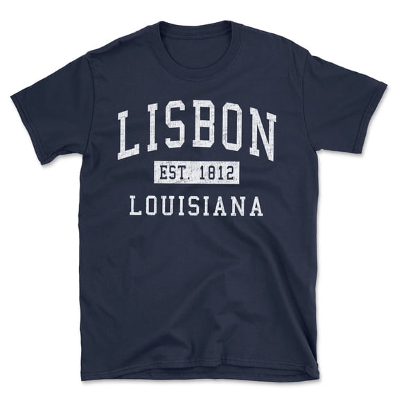 Lisbon Louisiana Classic Established Men's Cotton T-Shirt