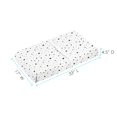 Kushies Change Pad Fitted Sheet with Slits for Safety Straps Flannel