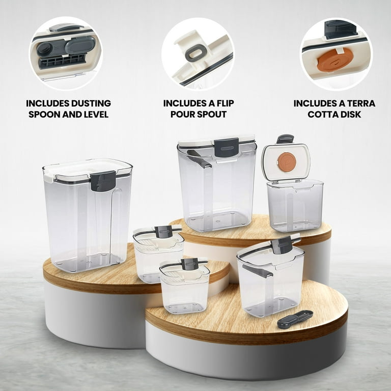 Progressive Prepworks ProKeeper 6pc Airtight Kitchen Storage Set