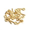 thumbnail image 3 of 6x200 Piezas De Tornillos Dorados Con Ojos, Alfileres, Ojales, Tornillos, Accesorios Para Hacer Bolsas De Joyería, 3 of 5