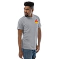 thumbnail image 4 of Face Love Emoji Short Sleeve T-shirt (Heather Grey, XS), 4 of 4