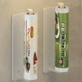 thumbnail image 4 of Towel Rack Wall Mount Punch Free Strong Load-bearing Multipurpose Space Saving Organizer -rust Towels Rolls, 4 of 6