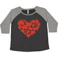thumbnail image 3 of Inktastic Love, Hearts, Red Hearts, Valentine's Day Women's Plus Size T-Shirt, 3 of 5