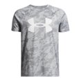 thumbnail image 1 of Remera Under Armour para Niños Tech con Logo Grande de Manga Corta Gris, 1 of 1