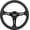 Black, variant on HRT 14 Inch Golf Cart Steering Wheel, Universal for EZGO TXT RXV Club Car DS Precedent