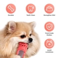 thumbnail image 4 of Zapatilla de goma duradera MONDOTOY de juguete masticable para cachorros, 4 of 7