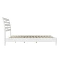 thumbnail image 6 of Pemberly Row Queen Solid Wood Low Profile Platform Bed in White, 6 of 14