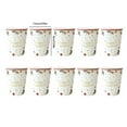 thumbnail image 3 of Darzheoy 10 Pcs Christmas Disposable Cups Christmas Paper Cups Gold Christmas Snowflake Disposable Paper Cups for Parties Dinners and Family Gatherings, 3 of 6