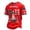 Red, variant on Hsovts Mens US Flag Twin Towers T‑Shirt 9/11 25Th Anniversary Patriot Day Full Graphic Print Crew Neck Short Sleeve Summer Daily Tops Pink 3xL