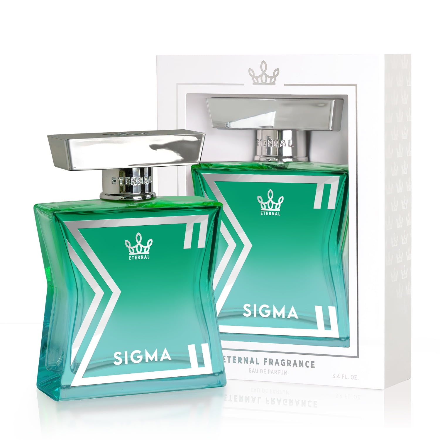 Eternal Fragrance SIGMA, Coconut Bergamot, Soft Tonka Eau de Parfum, Inspired by Beau Cologne for Men, 3.4 oz (100ml) Spray