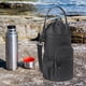 thumbnail image 1 of Portavasos de bicicleta Cola Bolsa aislante de tela Oxford negro, 1 of 6