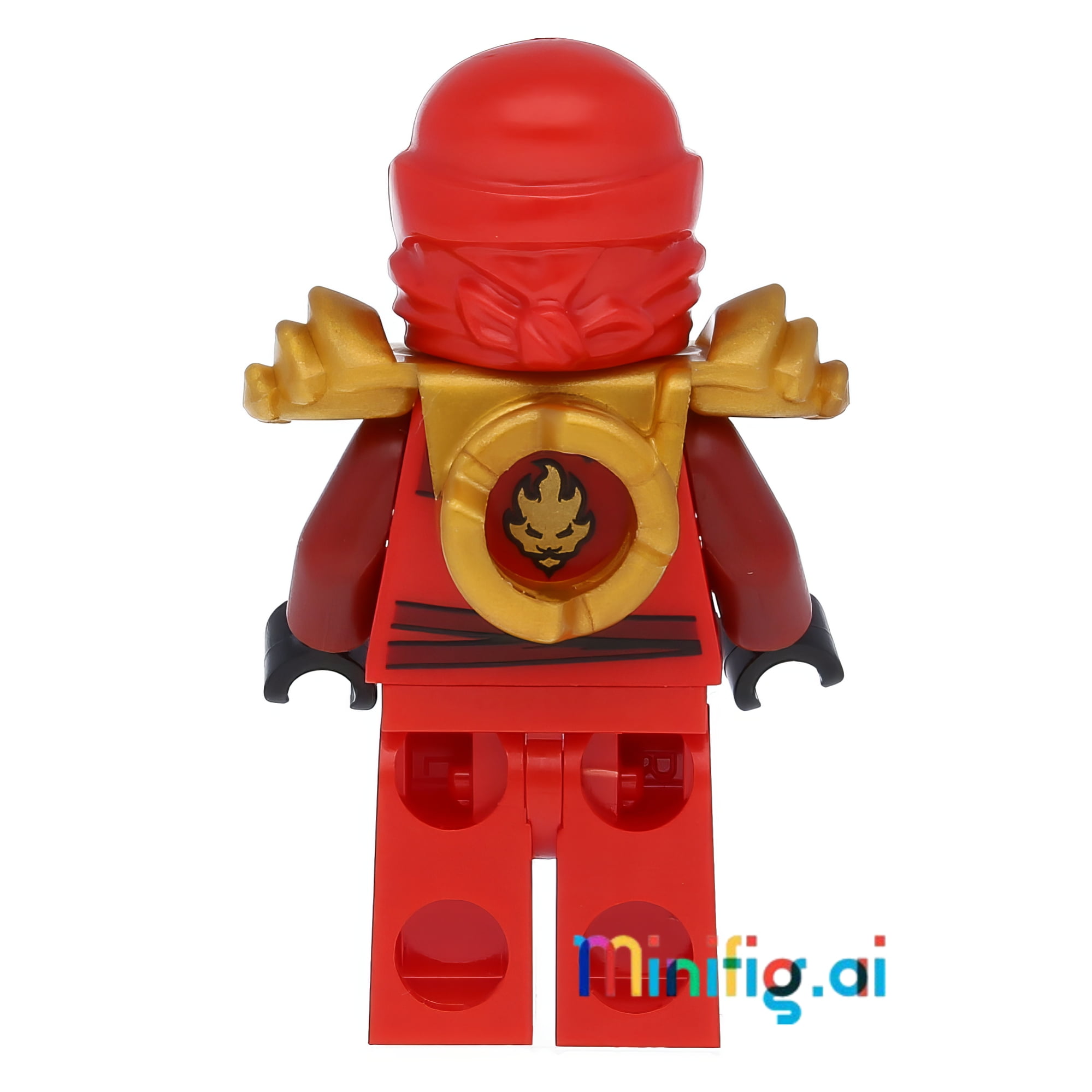 こじ LEGO Ninjago Kai Zx Minifigure with Dragon Sword From Set