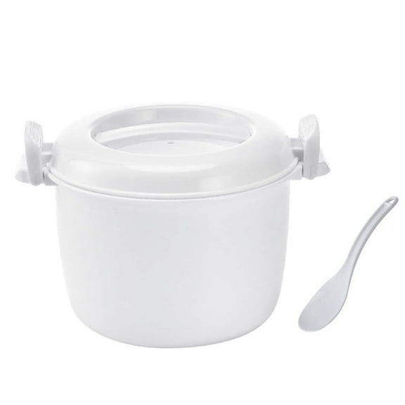 Portable Microwave Oven Rice Cooker Multifunctional Steamer Insulation Lunch Box Steaming Utensils for Microwave