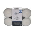thumbnail image 1 of Mainstays Unscented White Jumbo Tealights, 30-Pack, 1 of 5