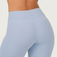 thumbnail image 3 of YITTY Active UltraLuxe High Waisted Leggings for Women, No Front Seam Tummy Control, Buttery Soft, Womens Yoga Pilates Gym, Glacial Blue, S, 25", 3 of 6