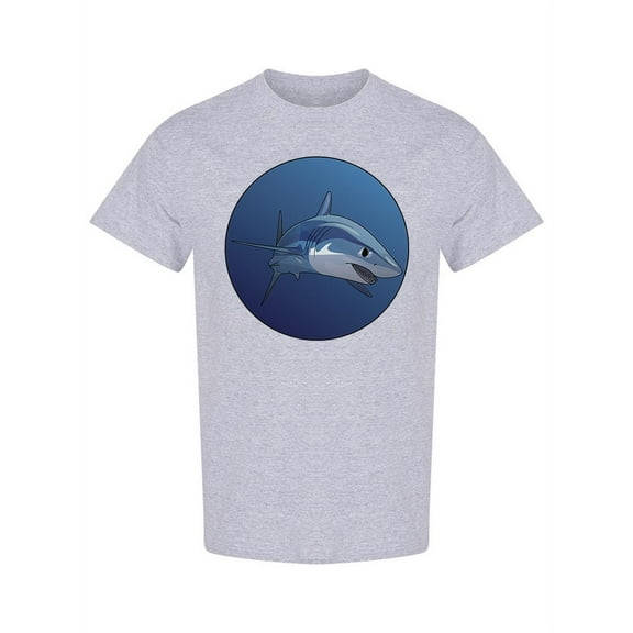 Mako Shark Design T-Shirt Men -Image by Shutterstock, Male XX-Large